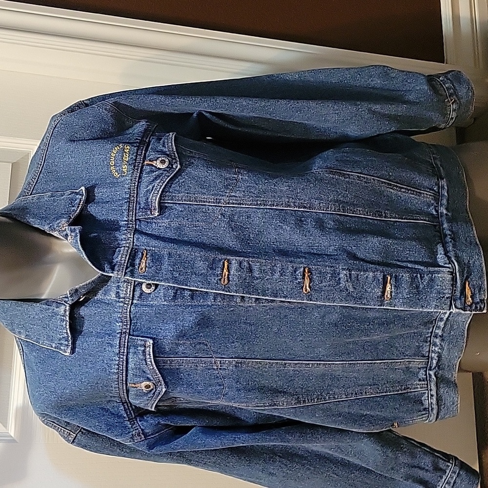 Vegas Blues 4 Queens Hitel & Casino Jean Jacket